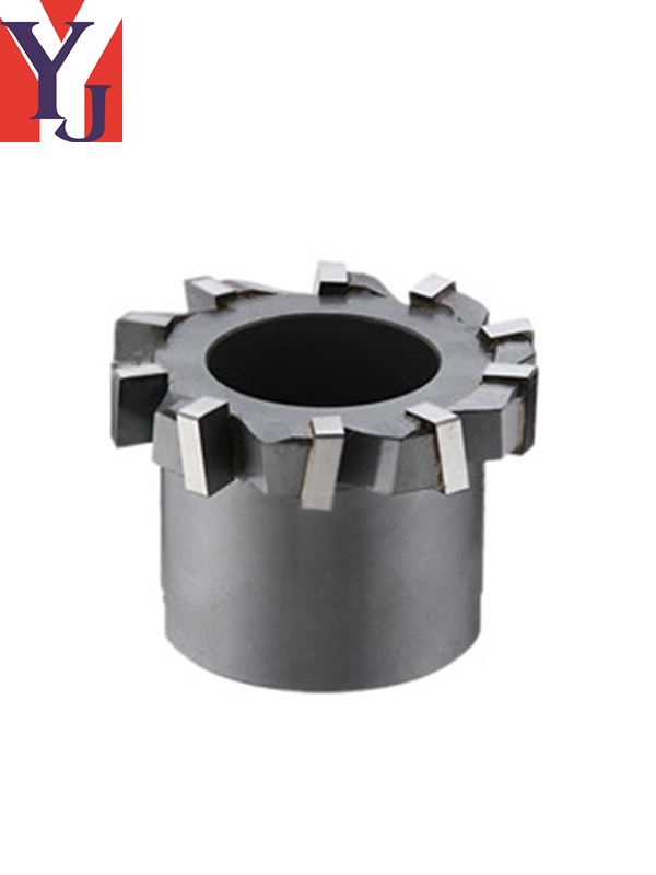 Welded Carbide Face Milling Cutters-Staggered Teeth